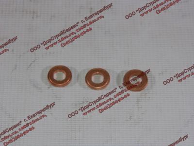 Шайба уплотнительная форсунки медная WP12 SHAANXI / Shacman (ШАНКСИ / Шакман) 612639000064 фото 1 Таганрог