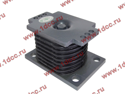 Подушка задней рессоры (крепится на мост, 6+4 отв.) H2/H3 HOWO (ХОВО) AZ9725520276/8 фото 1 Таганрог