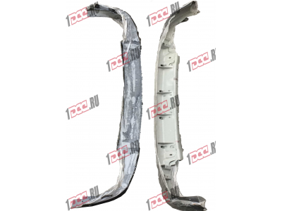 Бампер A7 черный нижний металлический узкий HOWO A7 WG1664240006/1 фото 1 Таганрог