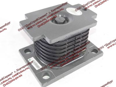 Подушка задней рессоры (крепится на мост, 2+4 отв.) H2/H3 HOWO (ХОВО) AZ9725520276 фото 1 Таганрог