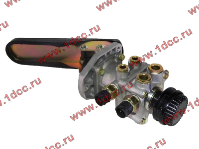 Кран главный тормозной в сборе с педалью и датчиками F FAW (ФАВ) 3514105-362 для самосвала фото 1 Таганрог