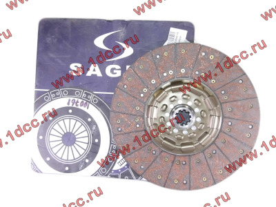 Диск сцепления ведомый 420 мм SAGES H2/H3 HOWO (ХОВО) WG1560161130 фото 1 Таганрог