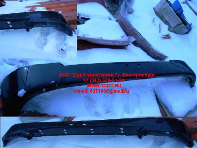 Бампер A7 черный нижний пластиковый HOWO A7  фото 1 Таганрог