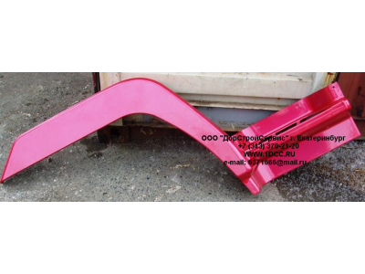 Крыло кабины без спальника правое красное H2 HOWO (ХОВО) WG1641230021 фото 1 Таганрог