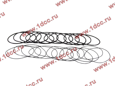 Кольцо уплотнительное гильзы цилиндра (комплект 12 тонких и 12 толстых) двигатель TD226B6G Lonking CDM (СДМ) 01153804/01153805 фото 1 Таганрог